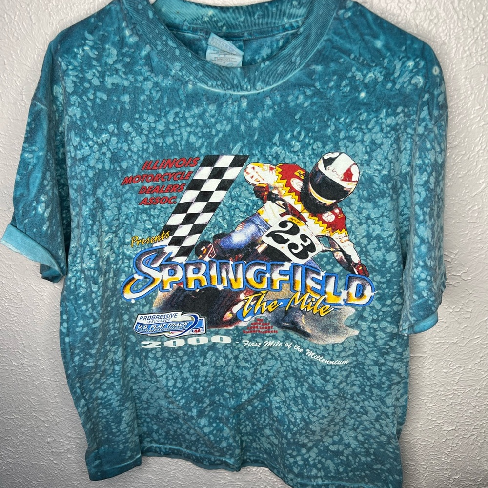 2000 Springfield Mile Motocross Shirt size Large